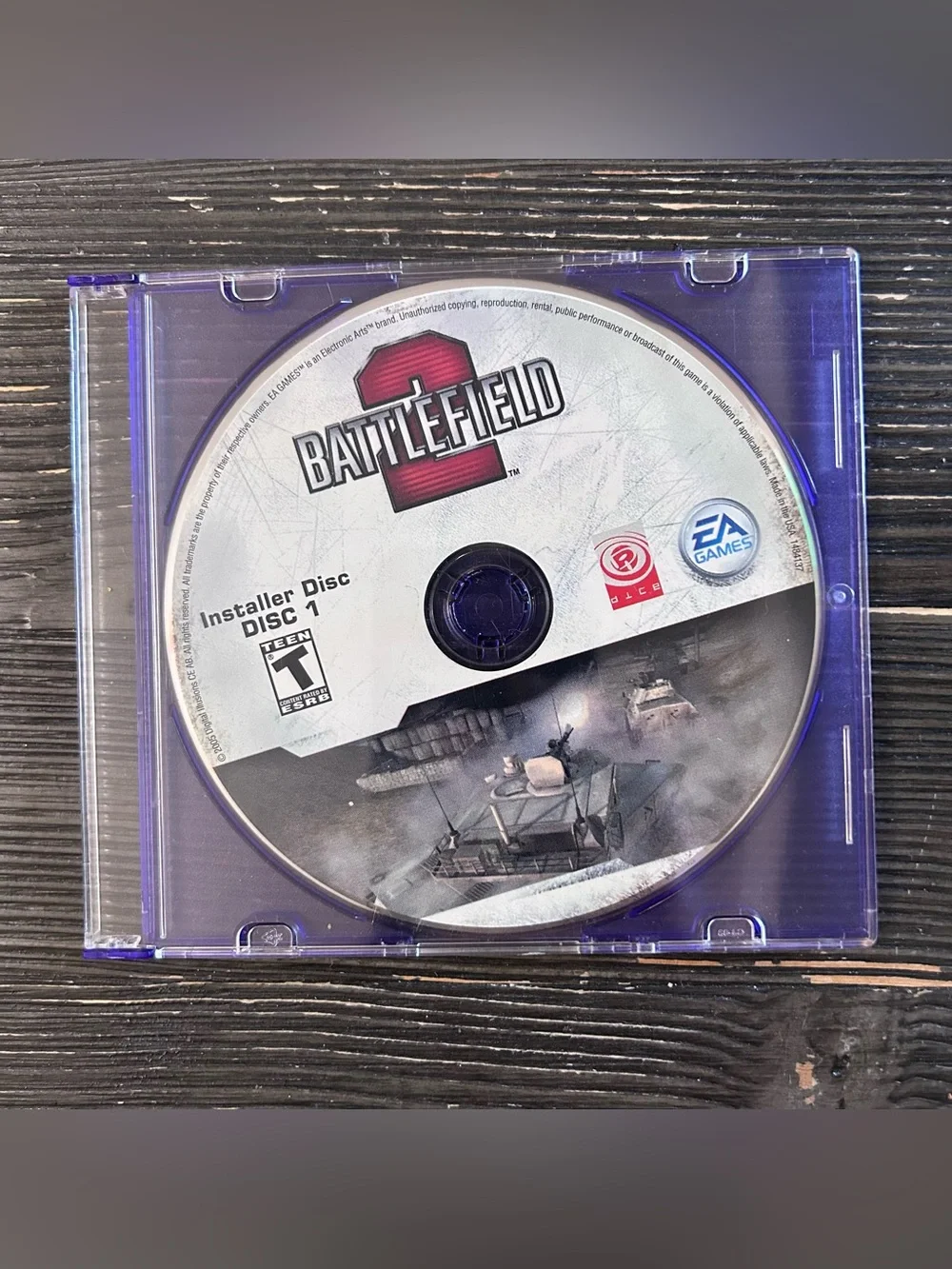 EA Games Battlefield 2 (PC) Installer Disc 1, Shooter, T-Teen, 2005